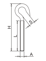 鉤型螺桿標(biāo)注