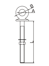 加長吊環(huán)螺絲標(biāo)注