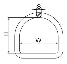 焊接D型環(huán)標(biāo)注