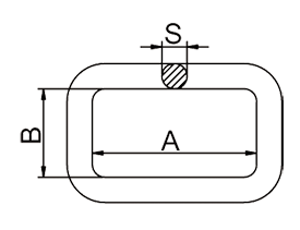 焊接方形環(huán)標(biāo)注