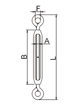 日式花籃螺絲雙環(huán)型標(biāo)注