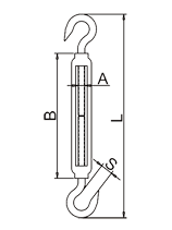 歐式花籃螺絲雙鉤型標(biāo)注