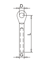 眼型接線器標(biāo)注